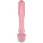 SATISFYER - TRIPLE LOVER RABBIT VIBRATOR MASSAGER PINK