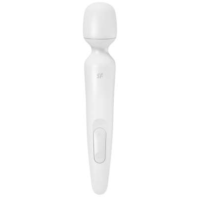 SATISFYER - WAND ERLAND VIBRATING MASSAGER WHITE