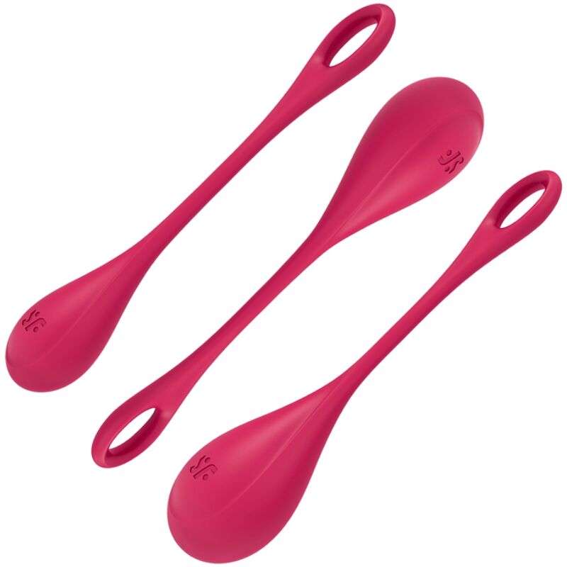 SATISFYER - YONI POWER 1 TRAINING SET RED SATISFYER - YONI POWER 1 TRAINING SET RED