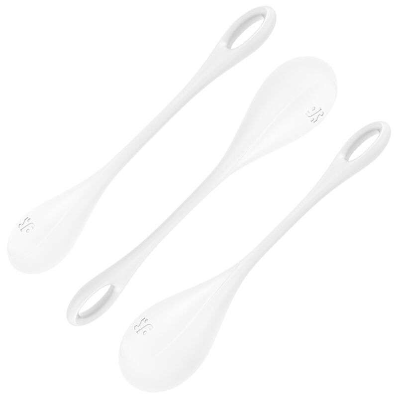 SATISFYER - YONI POWER 1 TRAINING SET WHITE SATISFYER - YONI POWER 1 TRAINING SET WHITE