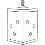 SECRET DOME - KINK CLUB CABIN SCANDALE PURPLE