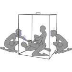 SECRET DOME - KINK CLUB CABIN SCANDALE PURPLE