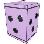 SECRET DOME - KINK CLUB CABIN SCANDALE PURPLE
