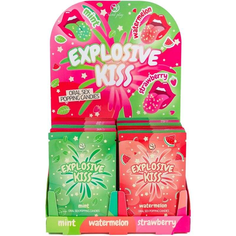 SECRET PLAY - EXPLOSIVE CANDY DISPLAY (48 UNITS) SECRET PLAY - EXPLOSIVE CANDY DISPLAY (48 UNITS)
