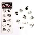 SECRET PLAY - SET OF 10 SPICY COLLECTION TEMPORARY TATTOOS