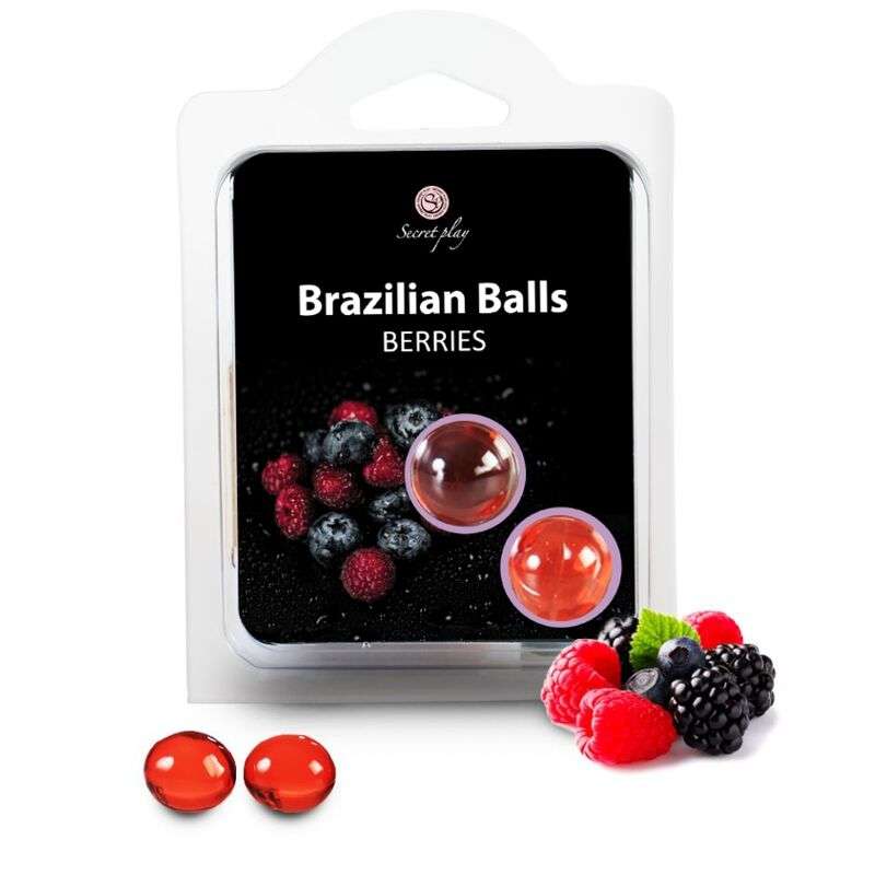 SECRETPLAY - 2 BRAZILIAN BALLS BERRIES SECRETPLAY - 2 BRAZILIAN BALLS BERRIES