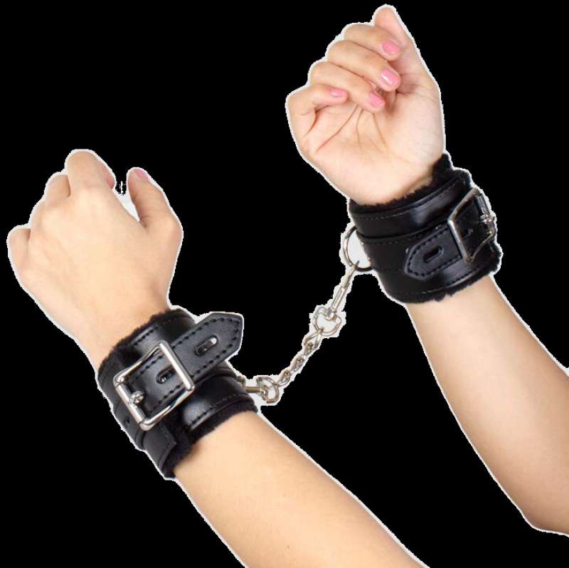 SECRETPLAY - BLACK BONDAGE HANDCUFFS BDSM COLLECTION SECRETPLAY - BLACK BONDAGE HANDCUFFS BDSM COLLECTION