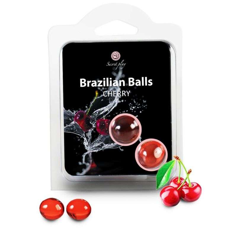 SECRETPLAY - BRAZILIAN BALLS CHERRY SECRETPLAY - BRAZILIAN BALLS CHERRY