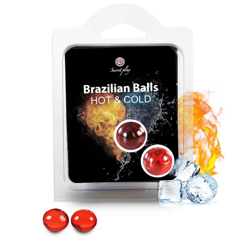 SECRETPLAY - BRAZILIAN BALLS HEAT & COLD EFFECT 2 UNITS SECRETPLAY - BRAZILIAN BALLS HEAT & COLD EFFECT 2 UNITS