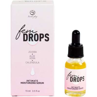 SECRETPLAY - FEM DROPS INTIMATE MOISTURIZING SERUM 15 ML