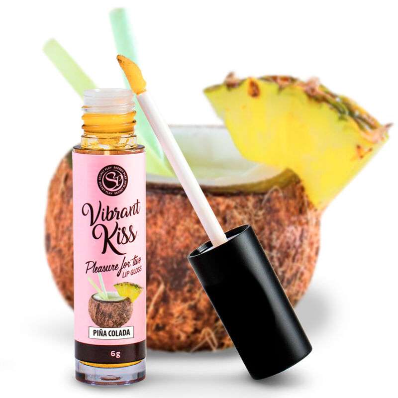 SECRETPLAY - LIP GLOSS VIBRANT KISS - PINA COLADA SECRETPLAY - LIP GLOSS VIBRANT KISS - PINA COLADA