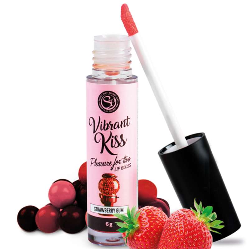 SECRETPLAY - LIP GLOSS VIBRANT KISS STRAWBERRY GUM SECRETPLAY - LIP GLOSS VIBRANT KISS STRAWBERRY GUM