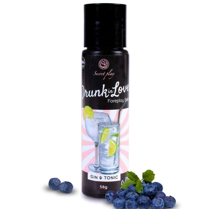 SECRETPLAY - LUBRICANT DRUNK IN LOVE GIN&TONIC 60 ML SECRETPLAY - LUBRICANT DRUNK IN LOVE GIN&TONIC 60 ML