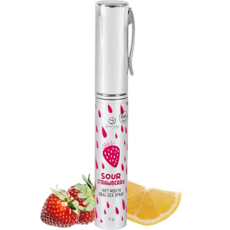 SECRETPLAY - SOUR STRAWBERRY ORAL SEX SPRAY SECRETPLAY - SOUR STRAWBERRY ORAL SEX SPRAY