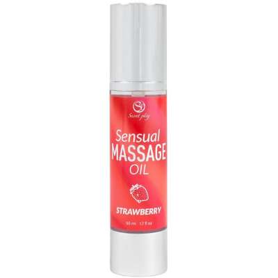 SECRETPLAY - STRAWBERRY MASSAGE OIL