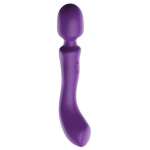 SHE.E.O - DOUBLE-ENDED VIBRATING MASSAGER WAND PURPLE