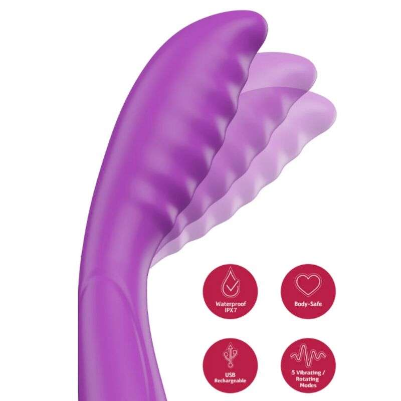 SHE.E.O - PURPLE G-SPOT TAPPING VIBRATOR SHE.E.O - PURPLE G-SPOT TAPPING VIBRATOR