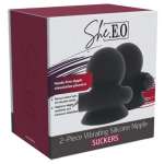 SHE.E.O - RECHARGEABLE VIBRATING NIPPLE SUCTION GEL