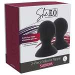 SHE.E.O - SILICONE NIPPLE SUCTION CUPS L