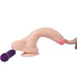 SHEQU - HOLY DRAGON VIBRATOR DILDO WITH REMOTE CONTROL 20.5 CM