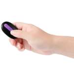 SHEQU - JULIAN DILDO AND CLITORIS STIMULATOR WITH VIBRATION AND REMOTE CONTROL 16 CM
