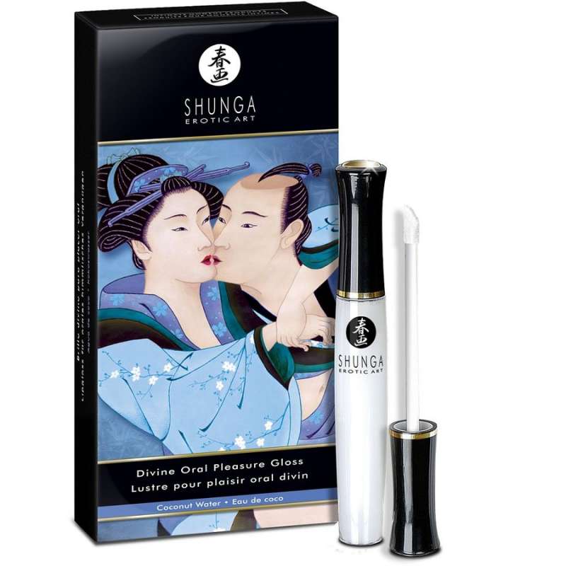 SHUNGA - DIVINE LIP GLOSS COCONUT WATER SHUNGA - DIVINE LIP GLOSS COCONUT WATER