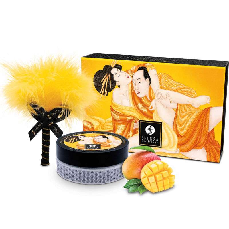 SHUNGA - EDIBLE MASSAGE POWDER KIT MANGO SHUNGA - EDIBLE MASSAGE POWDER KIT MANGO