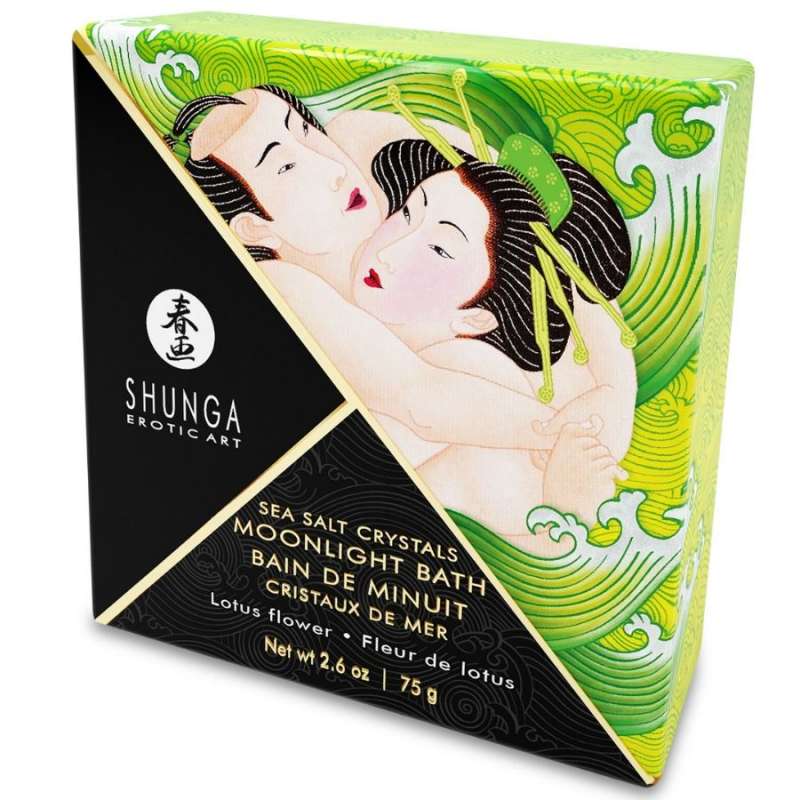 SHUNGA - LOTUS FLAVORED BATH OR SALTS 75 GR SHUNGA - LOTUS FLAVORED BATH OR SALTS 75 GR