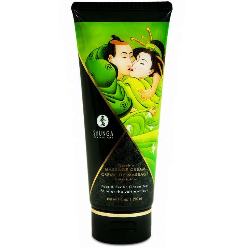 SHUNGA - PEAR & GREEN TEA MASSAGE CREAM 200 ML SHUNGA - PEAR & GREEN TEA MASSAGE CREAM 200 ML