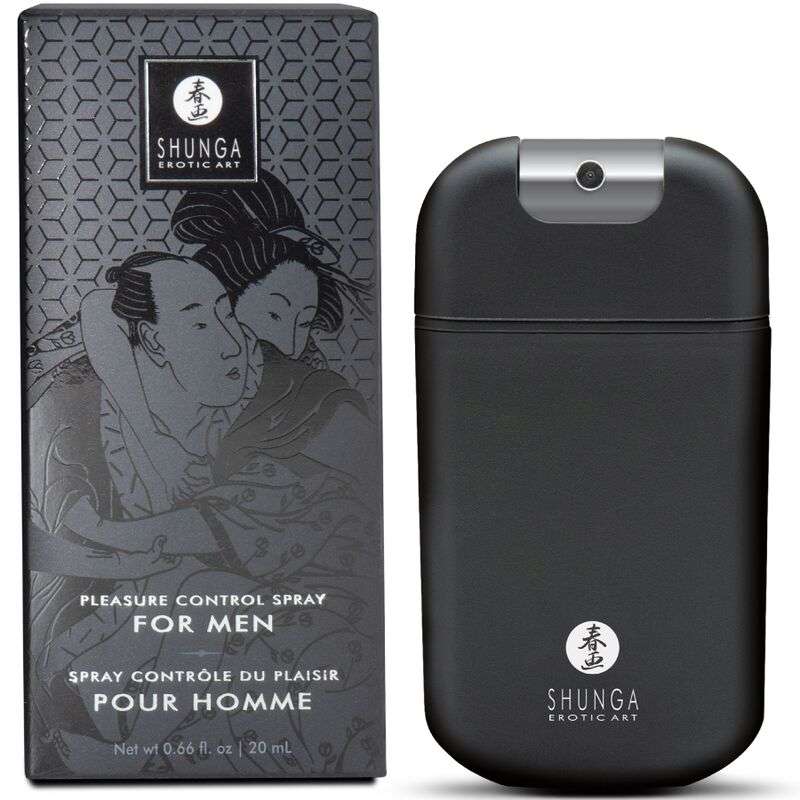 SHUNGA - PLEASEURE CONTROL SPRAY FOR MEN 20 ML SHUNGA - PLEASEURE CONTROL SPRAY FOR MEN 20 ML