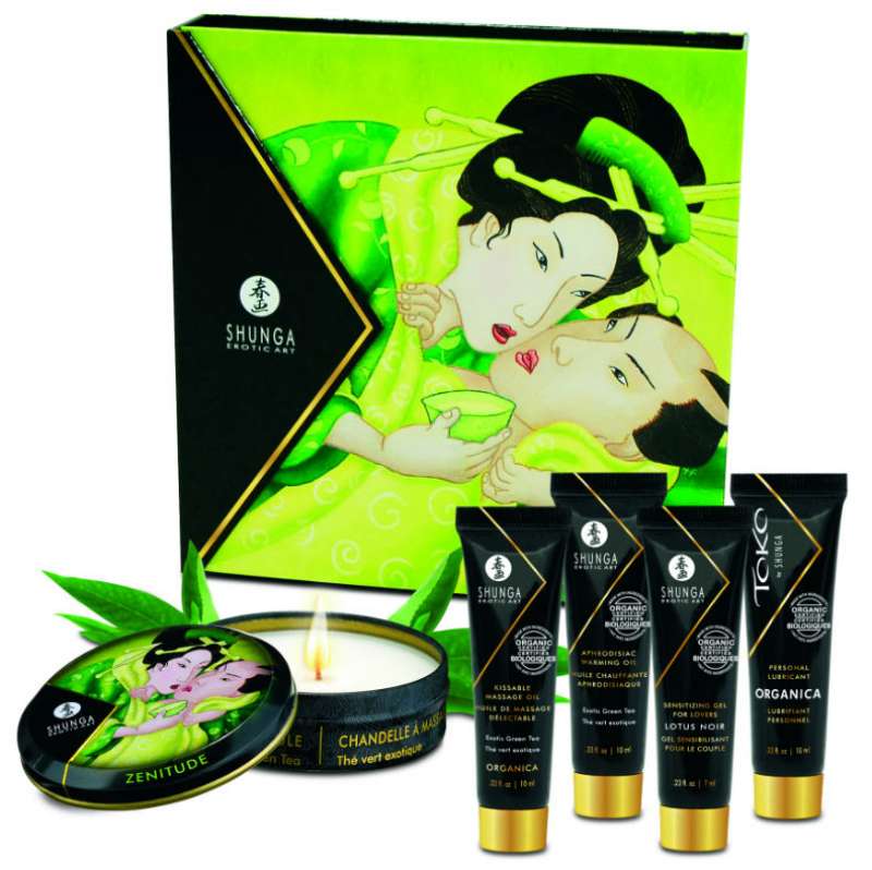 SHUNGA - SECRET GEISHA ORGANIC GREEN TEA KIT SHUNGA - SECRET GEISHA ORGANIC GREEN TEA KIT