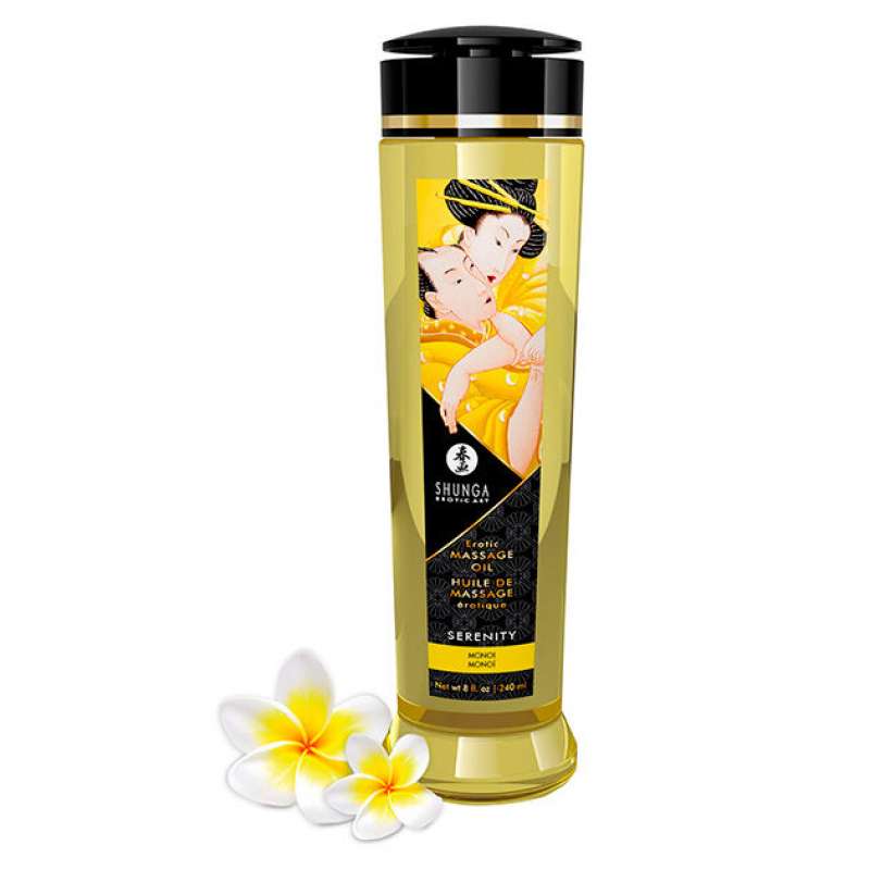 SHUNGA - SERENITY EROTIC MASSAGE OIL 240 ML SHUNGA - SERENITY EROTIC MASSAGE OIL 240 ML