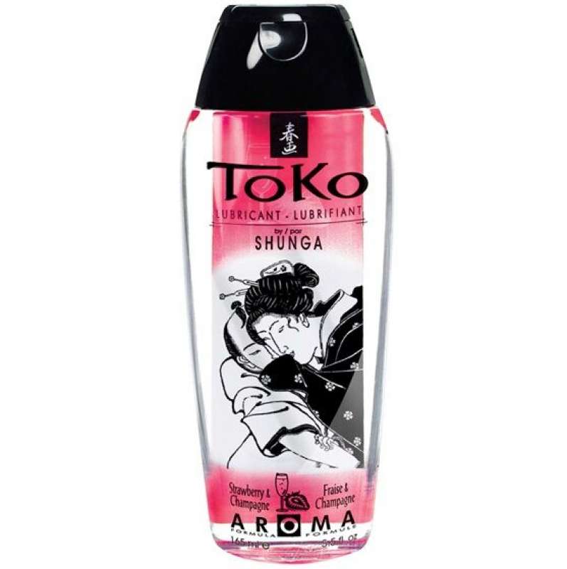 SHUNGA - TOKO STRAWBERRY AND CHAMPAGNE LUBRICANT AROMA SHUNGA - TOKO STRAWBERRY AND CHAMPAGNE LUBRICANT AROMA