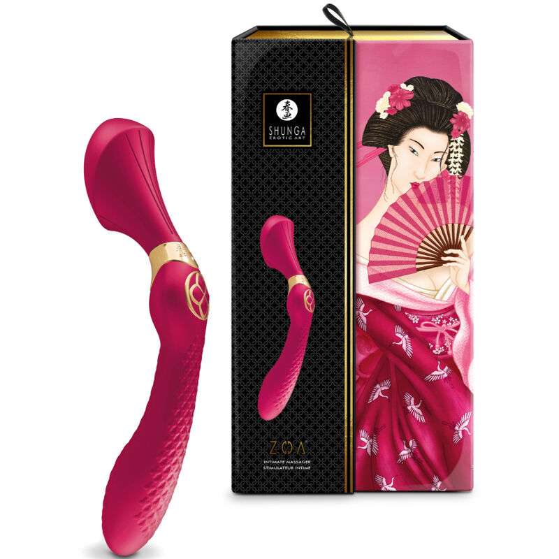 SHUNGA - ZOA INTIMATE MASSAGER FUCHSIA SHUNGA - ZOA INTIMATE MASSAGER FUCHSIA