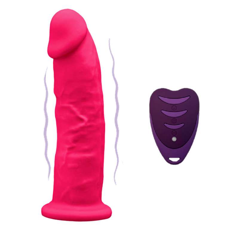 SILEXD - REALISTIC PENIS MODEL 2 PINK + REMOTE CONTROL LRS 17 CM SILEXD - REALISTIC PENIS MODEL 2 PINK + REMOTE CONTROL LRS 17 CM