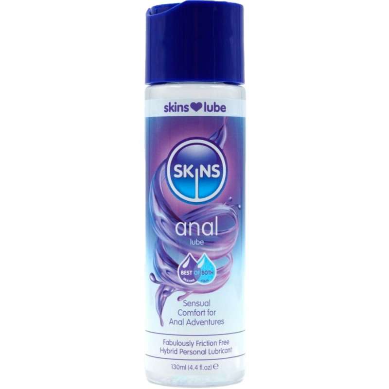 SKINS - ANAL HYBRID WATER & SILICONE-BASED LUBRICANT 130 ML
