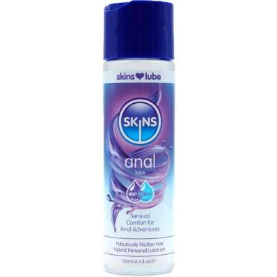SKINS - ANAL HYBRID WATER & SILICONE-BASED LUBRICANT 130 ML