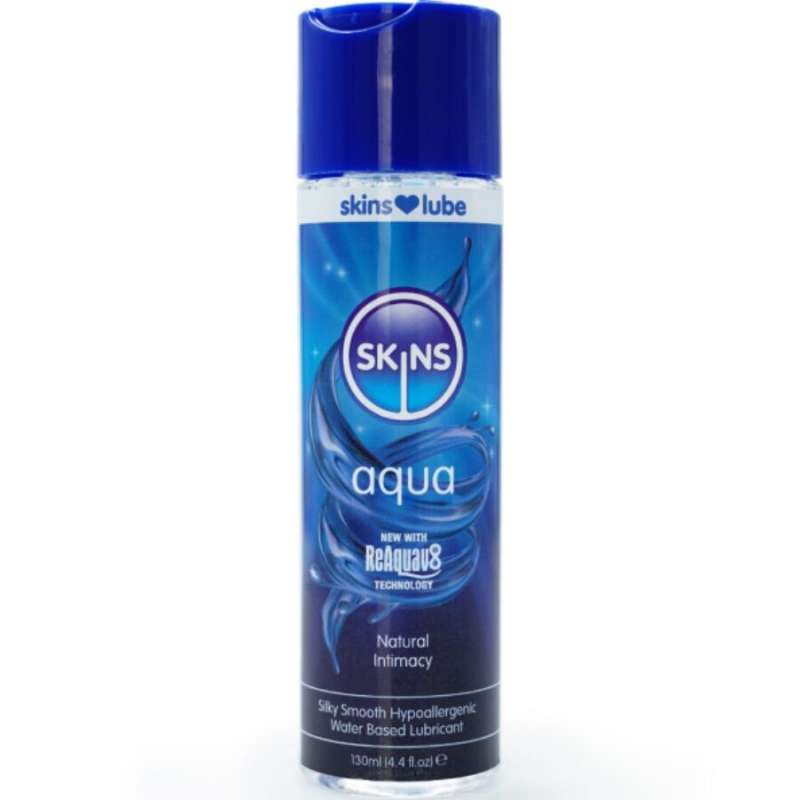 SKINS - AQUA WATER-BASED LUBRICANT 130 ML SKINS - AQUA WATER-BASED LUBRICANT 130 ML