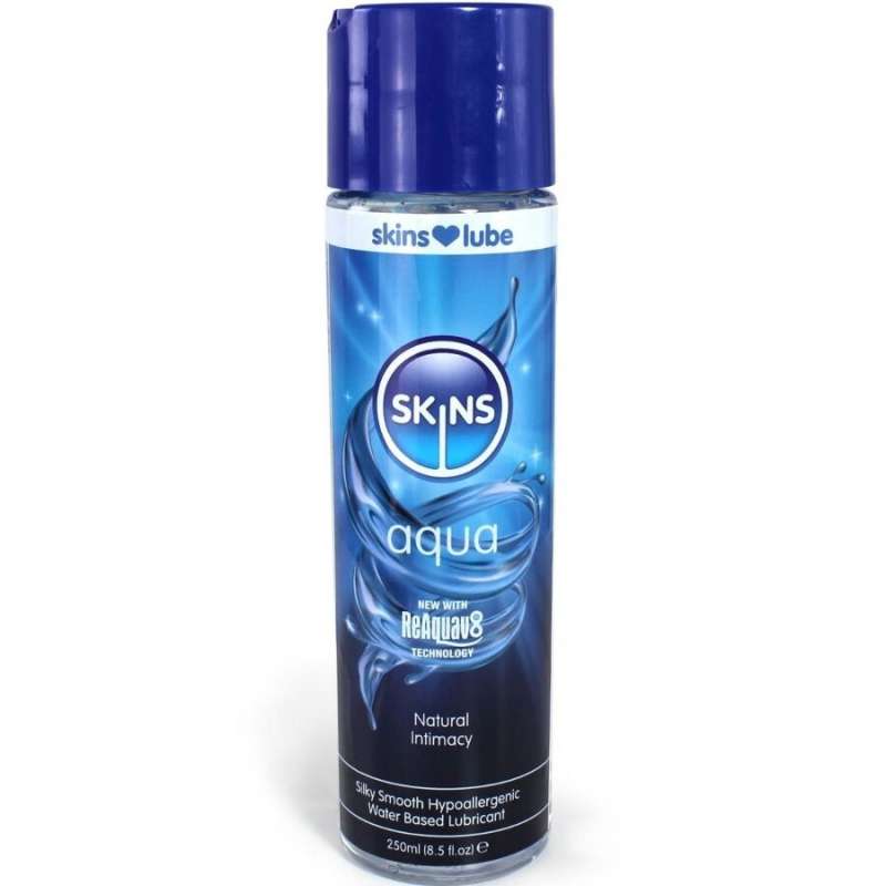 SKINS - AQUA WATER-BASED LUBRICANT 250 ML SKINS - AQUA WATER-BASED LUBRICANT 250 ML