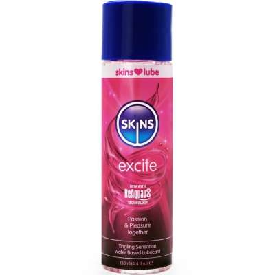 SKINS - EXCITE WATER-BASED LUBRICANT 130 ML