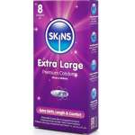 SKINS - EXTRA LARGE PREMIUM CONDOMS PACK 8