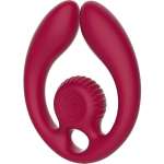 SNAIL VIBE - GIZI DUO COUPLES STIMULATOR REMOTE CONTROL BURGUNDY