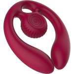 SNAIL VIBE - GIZI DUO COUPLES STIMULATOR REMOTE CONTROL BURGUNDY