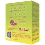 SNAIL VIBE - GIZI LITE DUAL G-SPOT & CLITORAL PINK VIBRATOR