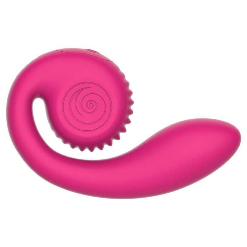 SNAIL VIBE - GIZI LITE DUAL G-SPOT & CLITORAL PINK VIBRATOR SNAIL VIBE - GIZI LITE DUAL G-SPOT & CLITORAL PINK VIBRATOR