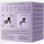 SNAIL VIBE - JOVI ARC COUPLE RING REMOTE CONTROL BLACK
