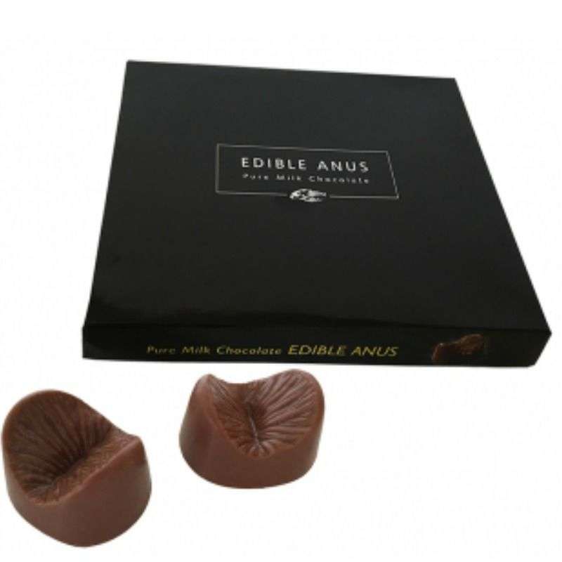 SPENCER & FLEETWOOD - CHOCOLATE EDIBLE ANUS SPENCER & FLEETWOOD - CHOCOLATE EDIBLE ANUS