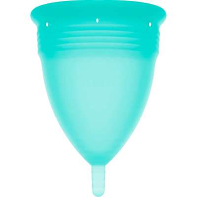 STERCUP - FDA SILICONE MENSTRUAL CUP AQUAMARINE - SIZE L