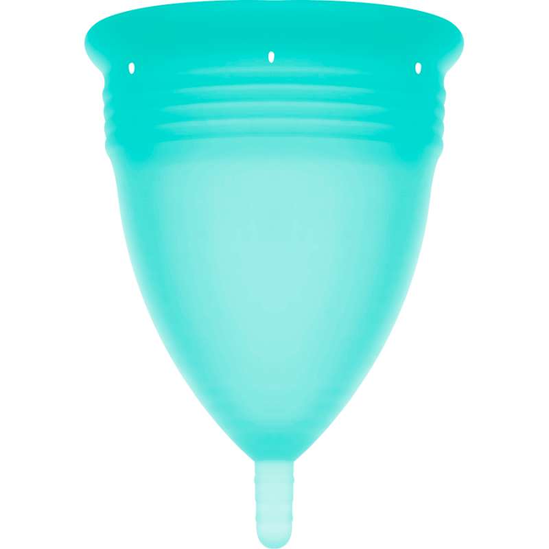 STERCUP - FDA SILICONE MENSTRUAL CUP AQUAMARINE - SIZE S