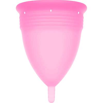 STERCUP - FDA SILICONE MENSTRUAL CUP PINK - SIZE L